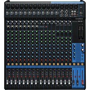 Mesa de Som Yamaha MG20 Analógica 20 Canais Bivolt Preta [F002]