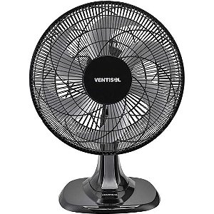 Ventilador de Mesa Ventisol Turbo 6 40cm Preto/Cinza 220v [F002]