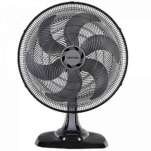 Ventilador de Mesa Ventisol Turbo 6 50cm Preto 127v [F002]