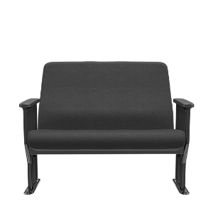 Esibire Poltrona Poliester Preto USB Plus Size