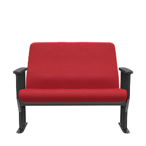Esibire Poltrona Poliester Vermelho USB Plus Size