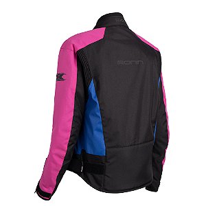 Jaqueta Texx Ronin V2 Ld Fem Pret Rosa Azu    S [F016]