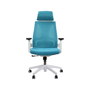 Cadeira Elements Helene Special Branco/Azul
