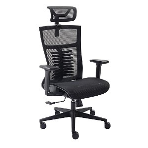 Cadeira de Escritorio Elements Vertta Pro Preto