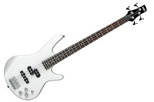 Baixo 4C SR GIO Pearl White Ibanez SR Series GSR200-PW [F035]