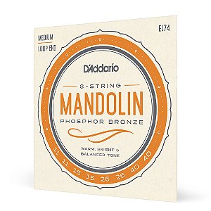 Encordoamento Bandolim 11-40 D Addario Phosphor Bronze [F035]