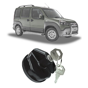 Tampa Tanque Gasolina Valvulada Com Chave Doblo Após 2006 [F103]