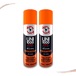 Kit óleo Desengripante Multiuso Spray Lubrificador 2 - Uni. - kit / 2 [F103]