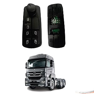 Teclas Vidro Elétrico Retrovisor C/ Desembaçador Axor Atego [F103]