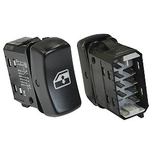 Tecla Botão Vidro Elétrico Scania Série 5 Após 08 [F103]