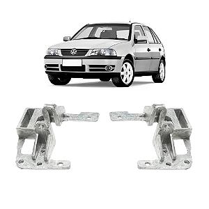 Par Suporte Base Maçaneta Interna Gatilho Porta Gol G3 Metal - UN / 2 [F103]