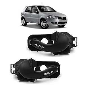 Par Maçaneta Interna Traseira Siena Palio E Weekend 96 A 07 - Par / 2 [F103]