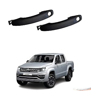 Par Maçanetas Externas Dianteiras C/ Furo Amarok Após 2010 [F103]