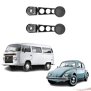 Par Manivela Eleva Vidro Cromada Fusca 70 A 96 Kombi 75 A 13 [F103]
