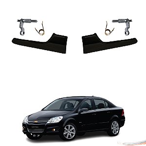 Par Maçaneta Interna Gatilho Preto Portas Dianteiras Vectra 05 A 11 - UN / 2 [F103]