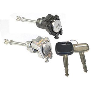 Par De Cilindros Portas Hilux Após 05 2 E 4pts Com Chave [F103]
