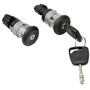 Par Cilindro Capô Com Chave Ford Cargo G2 Após 11 [F103]