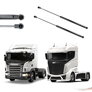 Par Amortecedores Porta Objeto Ext Scania Linhas G E R [F103]