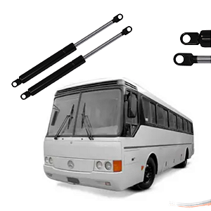 Par Amortecedores Geladeira/motor Mercedes ônibus O-400 [F103]