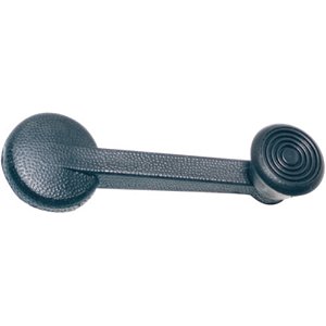 Manivela Reguladora Do Vidro Porta Dianteira Direita E Esquerda Preto - Volkswagen Brasilia 73 à 81 - Fusca Gi 67 à 96 [