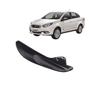 Maçaneta Interna Puxador Esquerdo Grand Siena 12 A 21 Preto [F103]