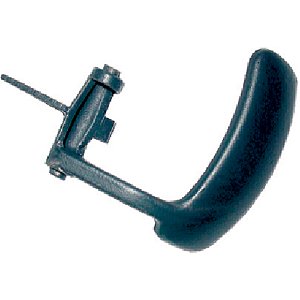 Maçaneta Interna Porta Dir Silverado Metal Cinza [F103]