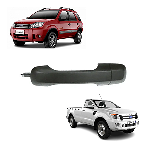 Maçaneta Externa Porta Traseira Esquerda Ecosport 02 Até 12 [F103]