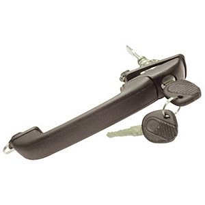 Maçaneta Externa Porta Esquerda Preta Gol Parati G2 [F103]