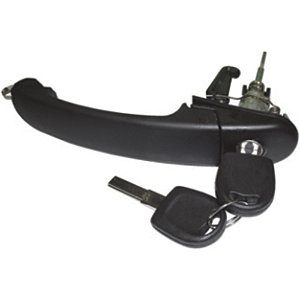 Maçaneta Externa Porta Esq Dianteira Preta Gol Parati [F103]