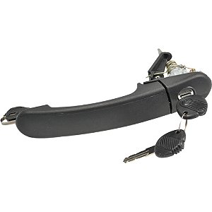 Maçaneta Externa Porta  Dianteira Gol Parati G2 Preta [F103]