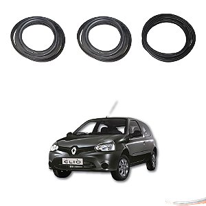 Kit Par Borrachas Porta E Porta Mala Clio Todos 2 Portas - UN / 3 [F103]