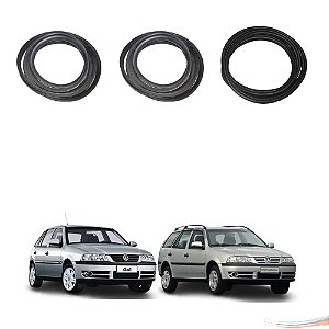 Kit Par Borrachas Porta E Porta Mala Gol Parati G2 G3 G4 - UN / 3 [F103]