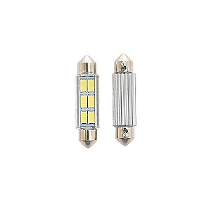 Lâmpada Led Automotiva Miniatura Branco Fluxo De 110 Lumens [F103]