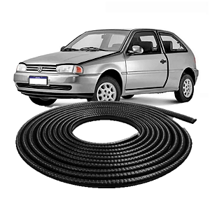 5m Borracha Protetor Porta Gol Saveiro Parati 2 Portas Mini [F103]