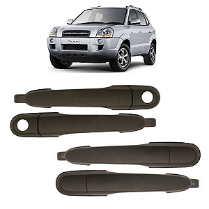 Kit Maçanetas Externa Puxador Todas Portas Tucson 05 A 16 - UN / 4 [F103]