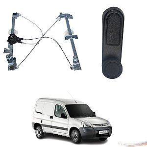 Kit Máquina Do Vidro Manual + Manivela Partner Após 1999 - UN / 2 [F103]