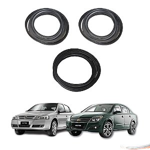 Kit Par Borrachas Porta E Porta Mala Astra Vectra Após 95 - UN / 3 [F103]