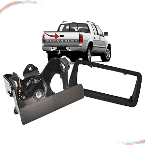Kit Maçaneta Externa + Moldura Texturizada Tampa Caçamba S10 - UN / 2 [F103]