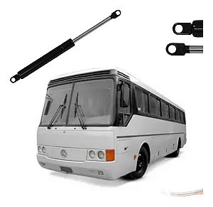 Amortecedor Mola Gás Gelad / Motor Mercedes ônibus O-400 [F103]