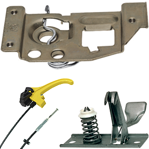Kit Fechadura Inf E Sup E Cabo De Aciona Capô - UN / 3 [F103]