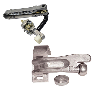 Kit Guia Superior-inferior Porta Meio Corrediça Kombi 97-13 - UN / 2 [F103]