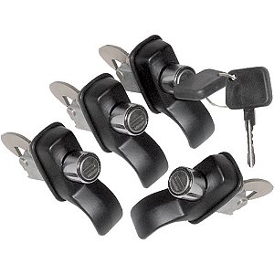 Kit Maçaneta Ext Porta 4pçs Linha Agrícola Baú Cabine ônibus [F103]