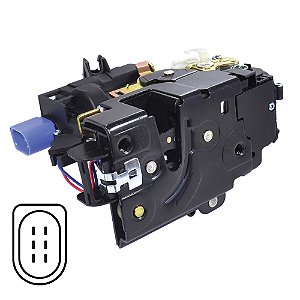 Fechadura Porta Tras Lado Esquerdo Polo Hatch [F103]