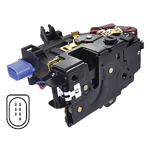 Fechadura Eletrica Porta Traseira Esquerda Audi A3 96 A 2006 [F103]