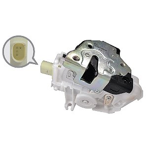Fechadura Dianteira Esquerda Mod Orig 4 Pinos Gol 08 à 12 [F103]