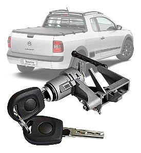 Cilindro Com Chave Tampa Caçamba Traseira Saveiro G5 G6 G7 [F103]