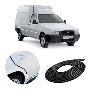 Borracha Protetora Borda Porta Veículo Fiorino 7x14 10 Mts [F103]