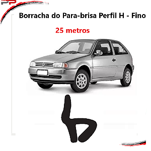 Borracha Do Para-brisa Gol 94 A 98 Parati 96 A 98 Rolo 25mts [F103]