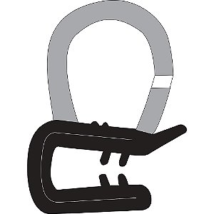Borracha Da Porta Pvc Gol Parati Passat Saveiro Voyage [F103]