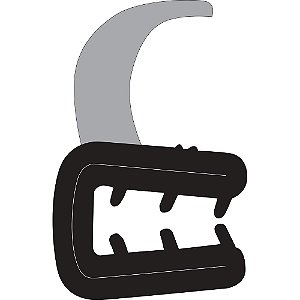 Borracha Da Janela Móvel Kombi Clipper 75 A 14 [F103]